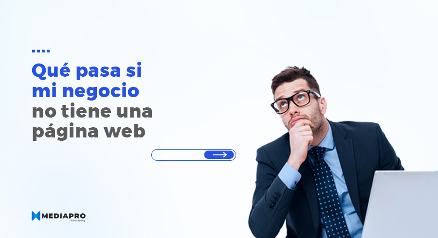 Negocio no tiene página web