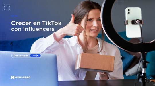 Crecer en TikTok con influencers